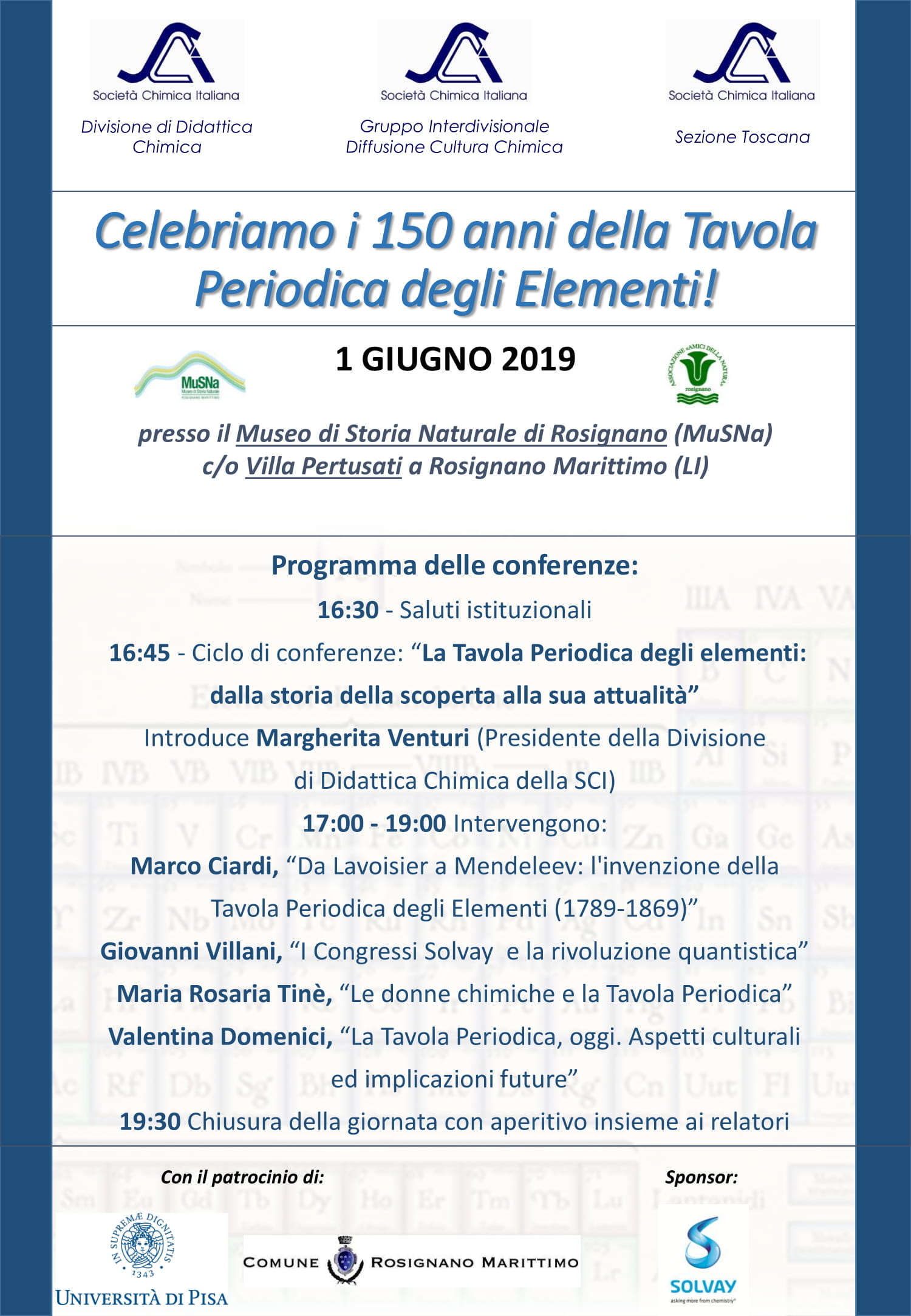Conferenze della Giornata Tavola Periodica 1 giugno 2019-1